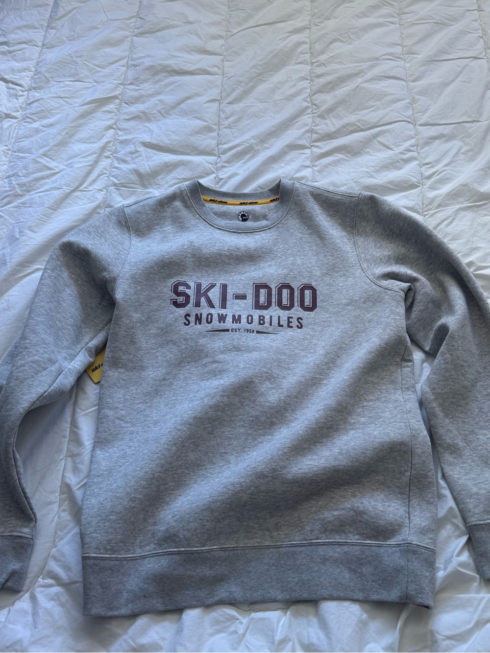 Skidoo Small Grey Crewneck Sweatshirt